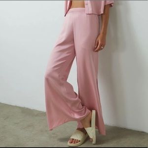 Lunya Washable Silk High Rise Pant Dusty Rose Size XS/S
